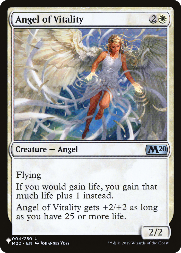 Image of Angel of Vitality (LIST-M20-4) - The List