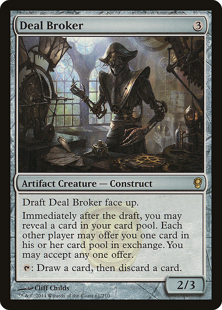 Image of Deal Broker (CNS-061) - Conspiracy Foil