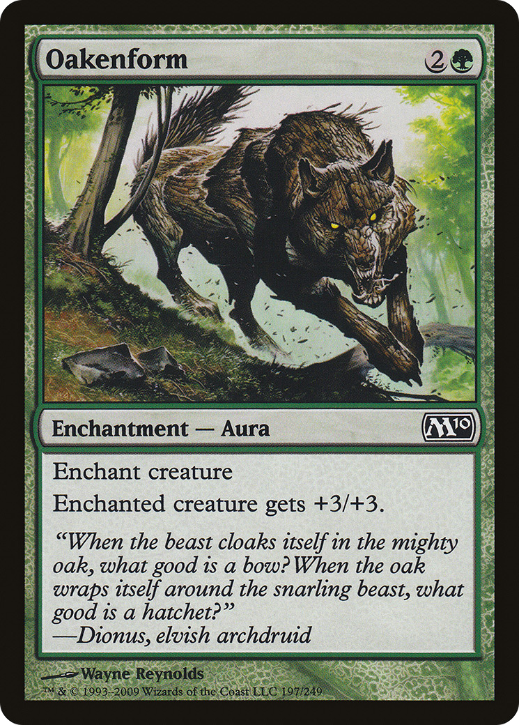 Image of Oakenform (M10-197) - Magic 2010 Foil