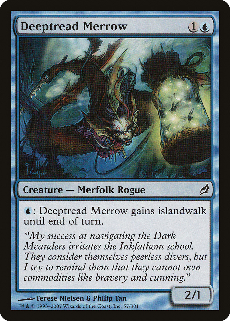 Image of Deeptread Merrow (LRW-057) - Lorwyn