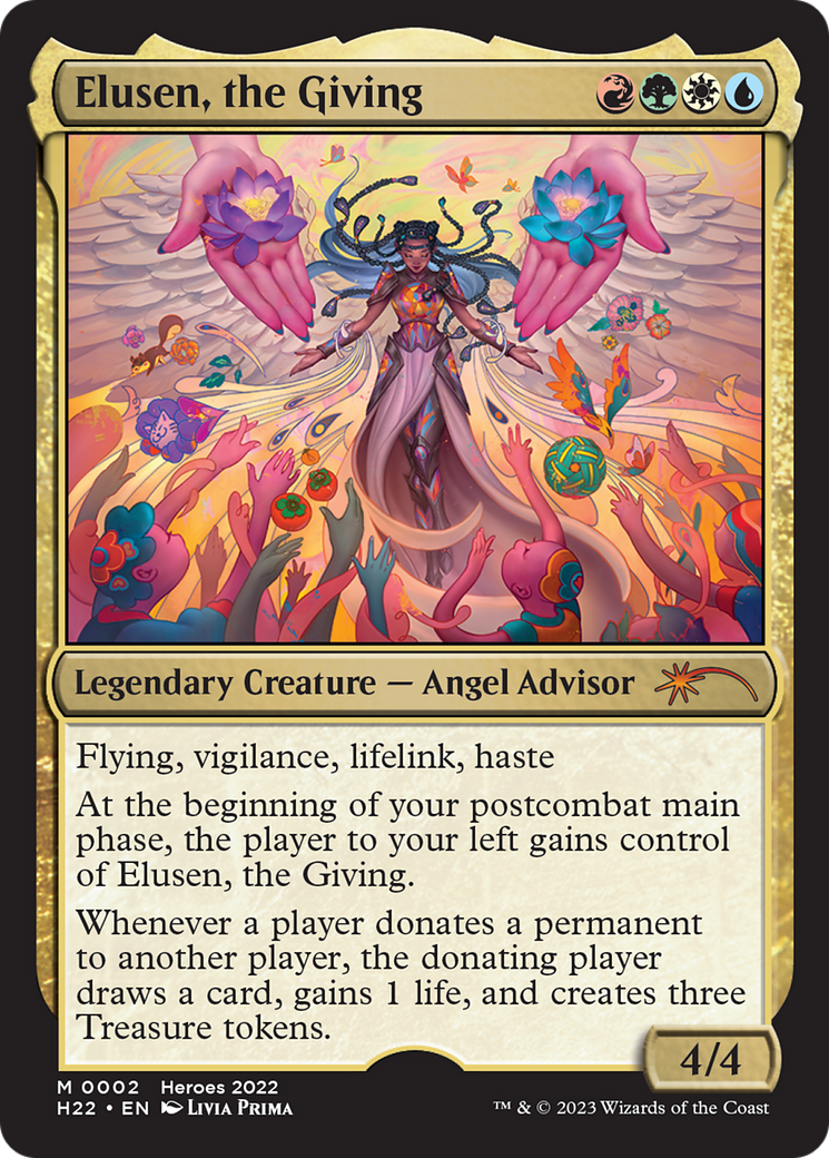 Image of Elusen, the Giving (PH22-002) - 2022 Heroes of the Realm