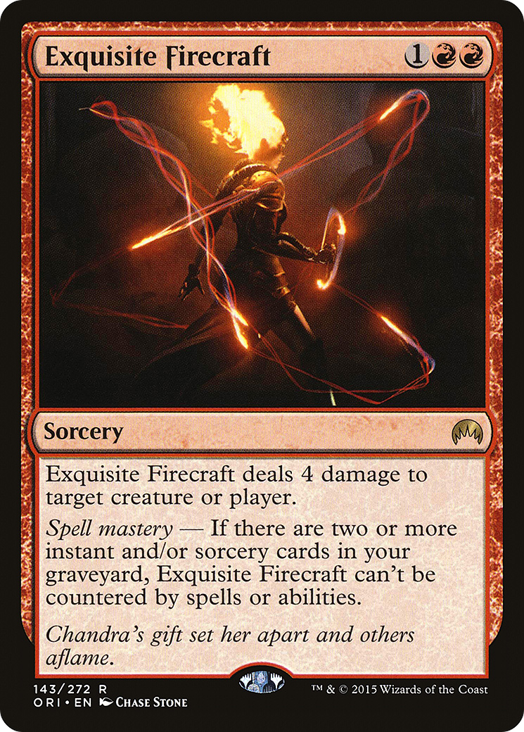Image of Exquisite Firecraft (ORI-143) - Magic Origins