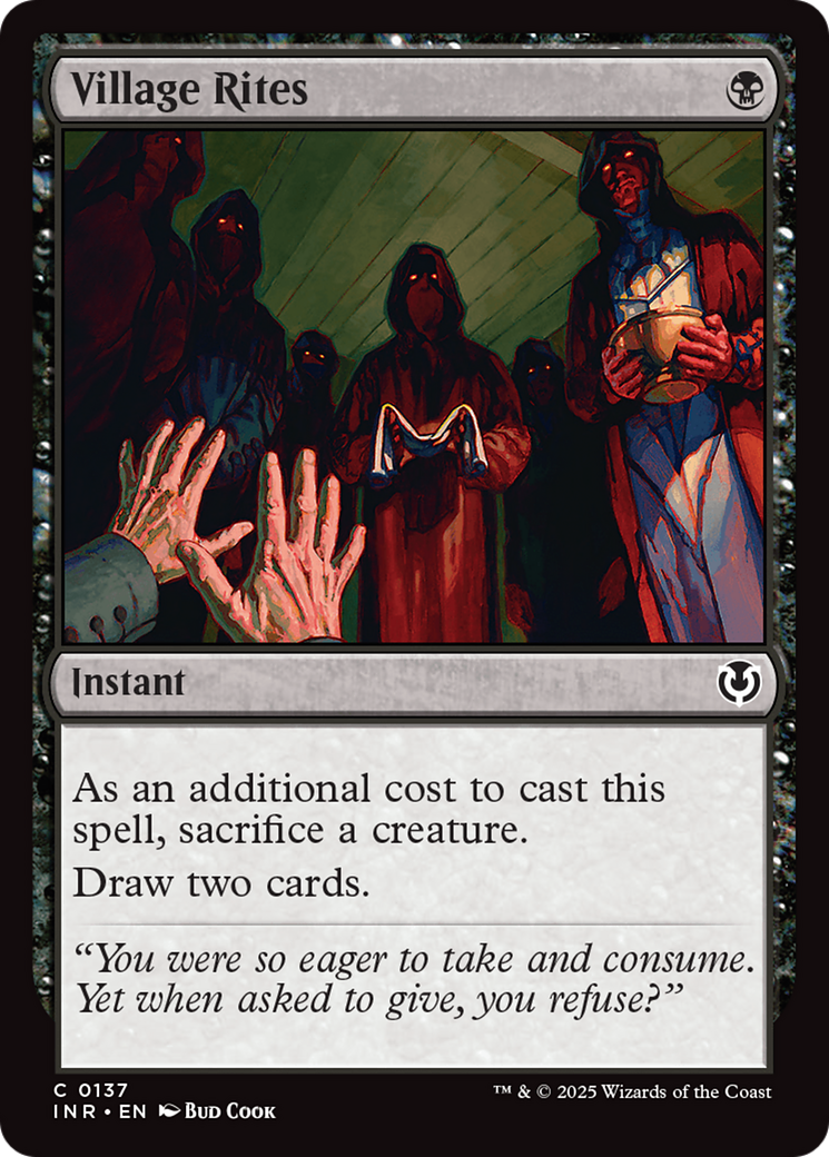 Image of Village Rites (INR-137) - Innistrad Remastered