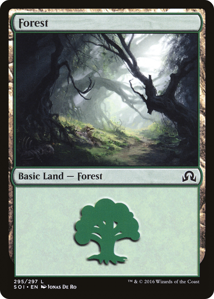 Image of Forest (295) (SOI-295) - Shadows over Innistrad Foil