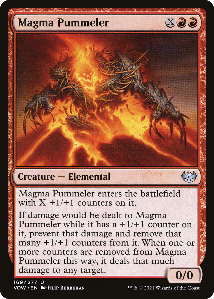 Image of Magma Pummeler (VOW-169) - Innistrad: Crimson Vow Foil