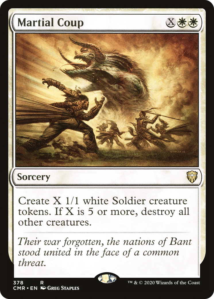 Image of Martial Coup (CMR-378) - Commander Legends