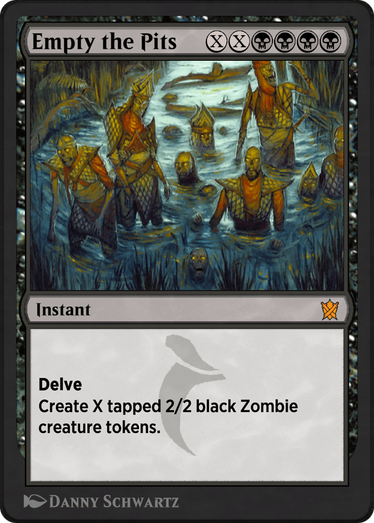 Image of Empty the Pits (KTK-72Y) - Khans of Tarkir