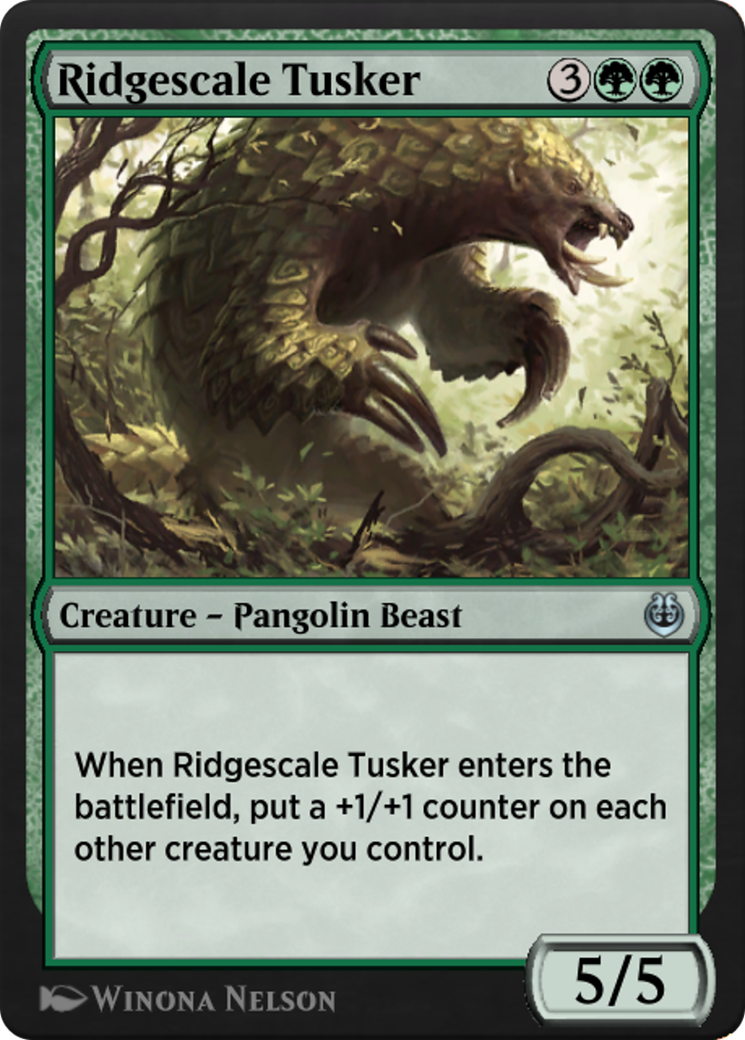 Image of Ridgescale Tusker (KLR-177) - Kaladesh Remastered