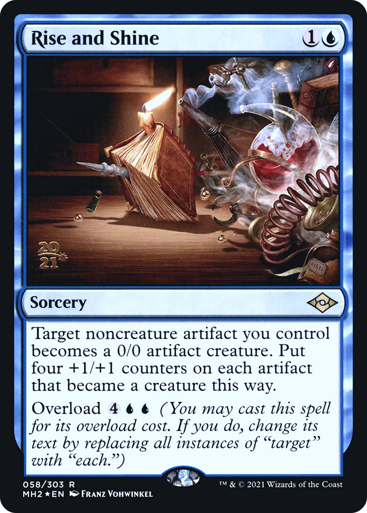 Image of Rise and Shine (PRE-058) - Modern Horizons 2 Promos Foil