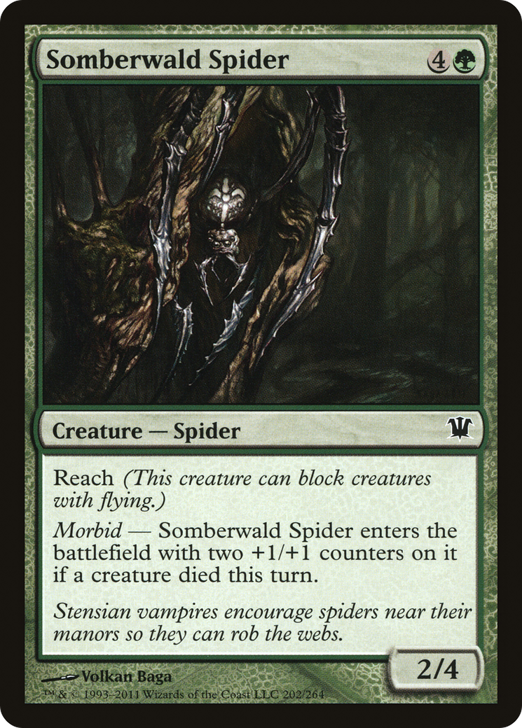 Image of Somberwald Spider (ISD-202) - Innistrad
