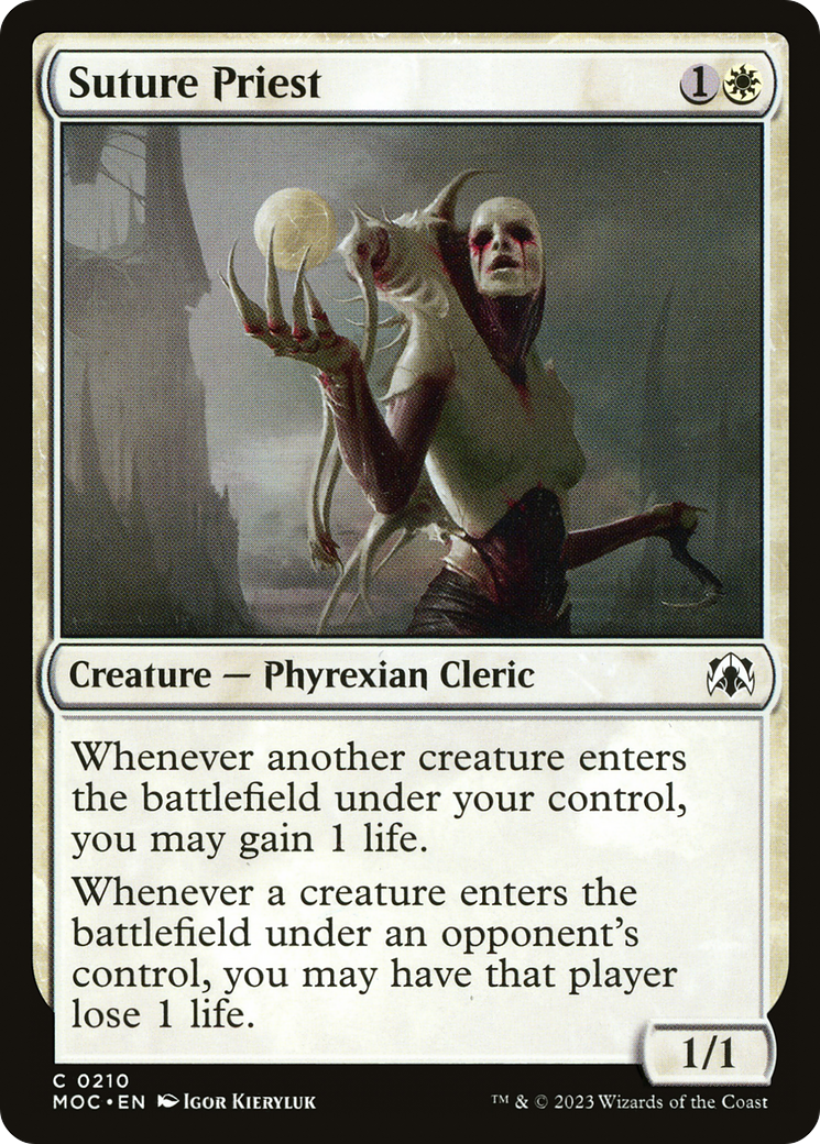 Image of Suture Priest (MOC-210) - March of the Machine Commander