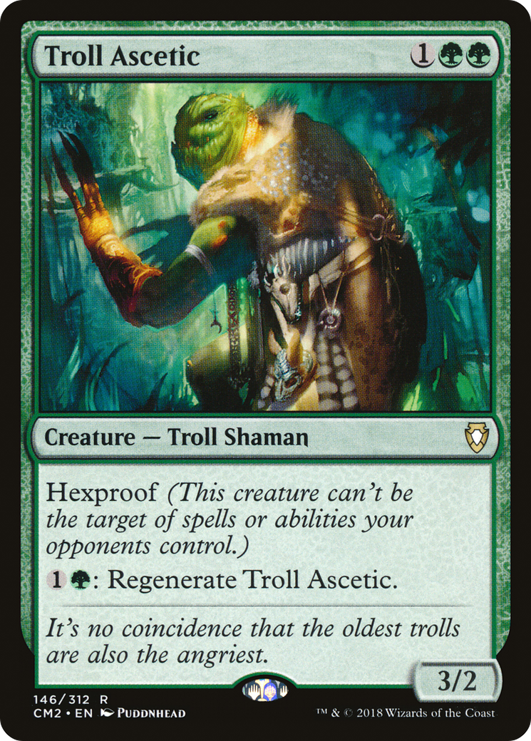 Image of Troll Ascetic (CM2-146) - Commander Anthology Volume II