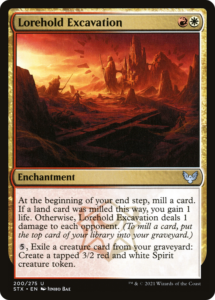 Image of Lorehold Excavation (STX-200) - Strixhaven: School of Mages