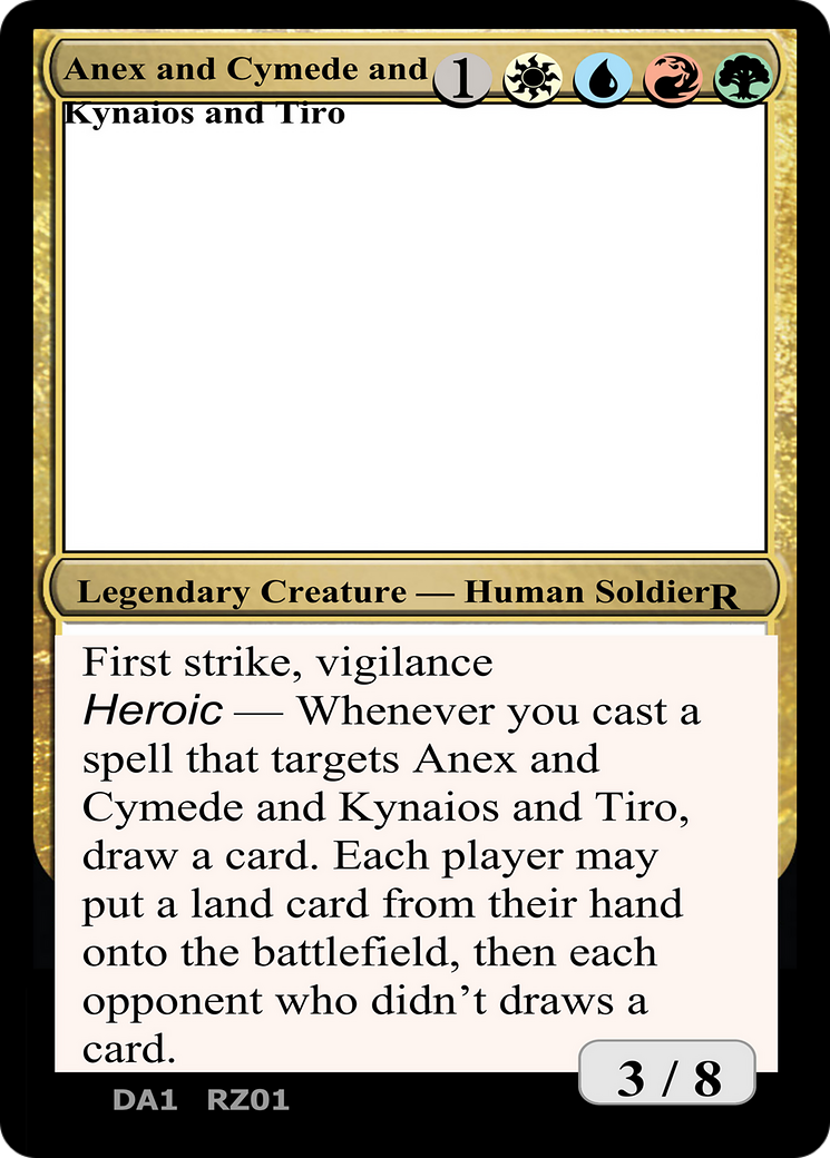 Image of Anax and Cymede & Kynaios and Tiro (UNK-RZ01A) - Unknown Event