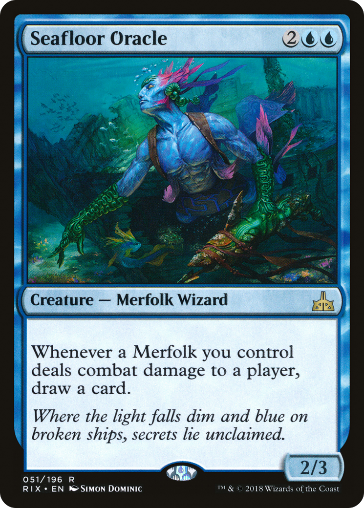 Image of Seafloor Oracle (RIX-051) - Rivals of Ixalan