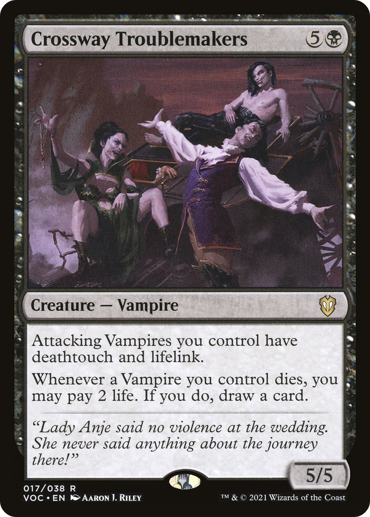Image of Crossway Troublemakers (VOC-017) - Crimson Vow Commander