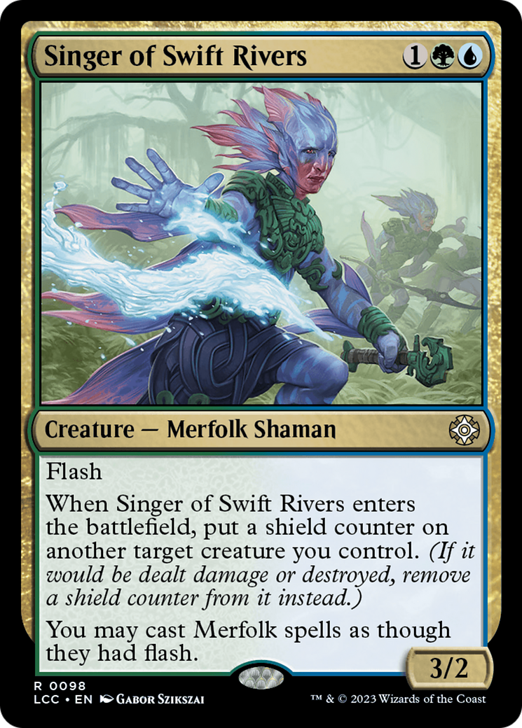 Image of Singer of Swift Rivers (LCC-098) - The Lost Caverns of Ixalan Commander