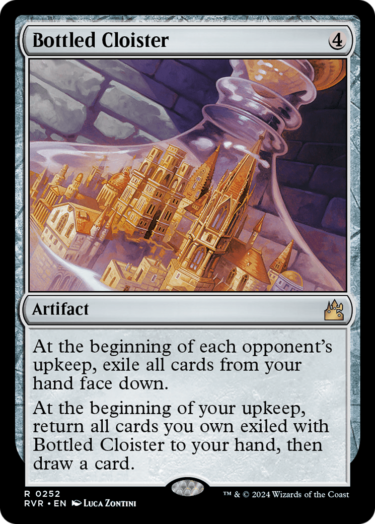 Image of Bottled Cloister (RVR-252) - Ravnica Remastered Foil