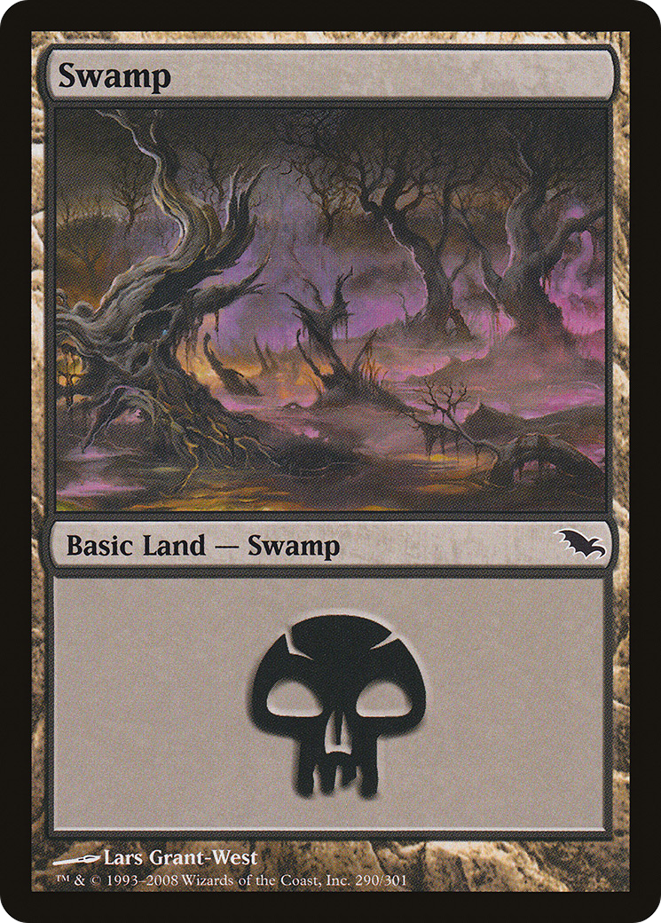 Image of Swamp (290) (SHM-290) - Shadowmoor