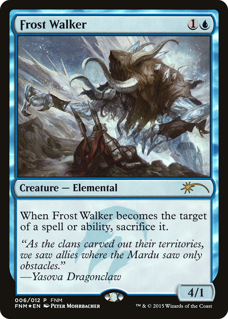 Image of Frost Walker (FNM-006) - Friday Night Magic 2015 Foil