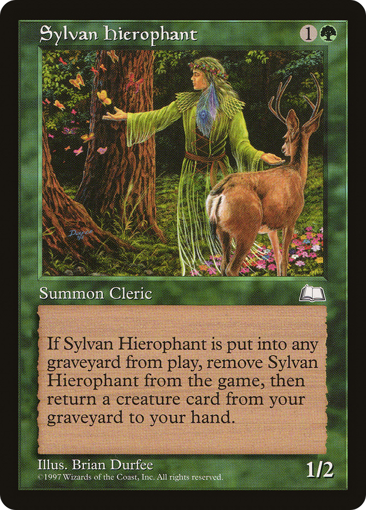 Image of Sylvan Hierophant (WTH-) - Weatherlight