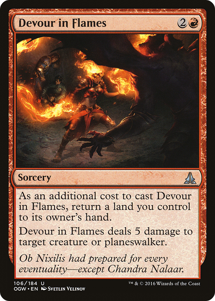 Image of Devour in Flames (OGW-106) - Oath of the Gatewatch