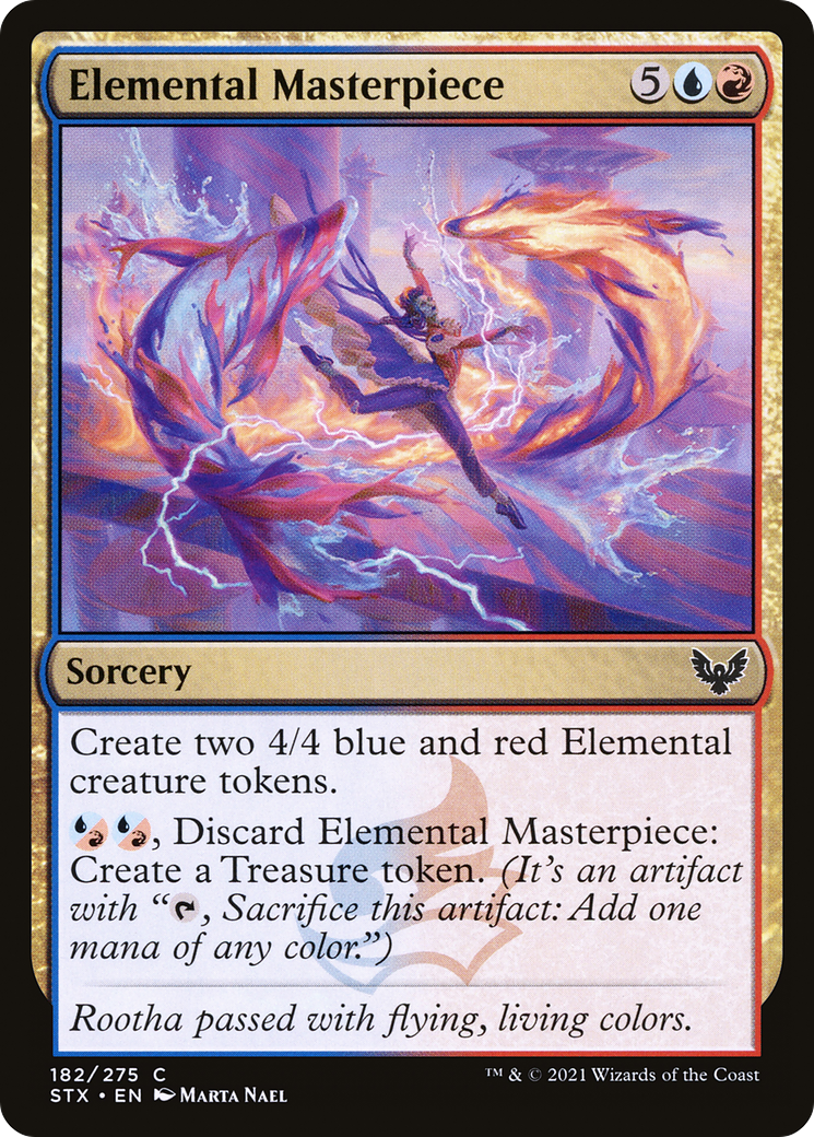 Image of Elemental Masterpiece (STX-182) - Strixhaven: School of Mages