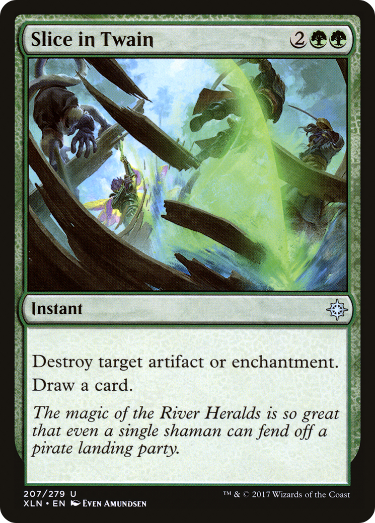 Image of Slice in Twain (XLN-207) - Ixalan Foil