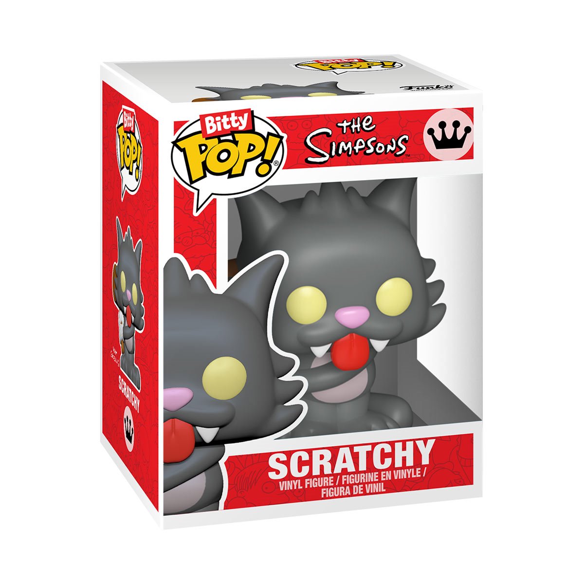 Image of The Simpsons Scratchy Funko Bitty Pop! Mini-Figure 4-Pack