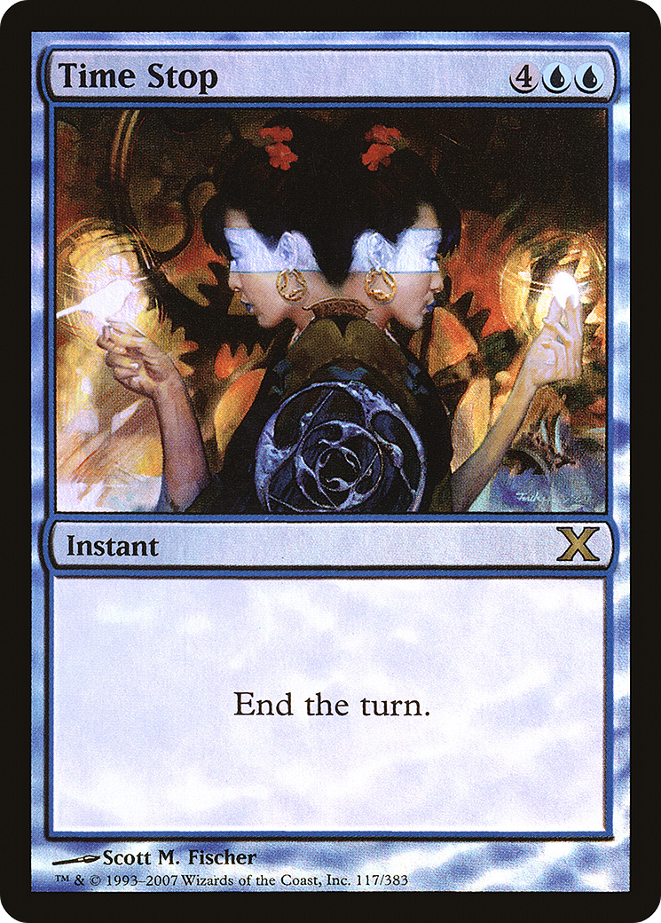 Image of Time Stop (10E-117★) - Tenth Edition Foil