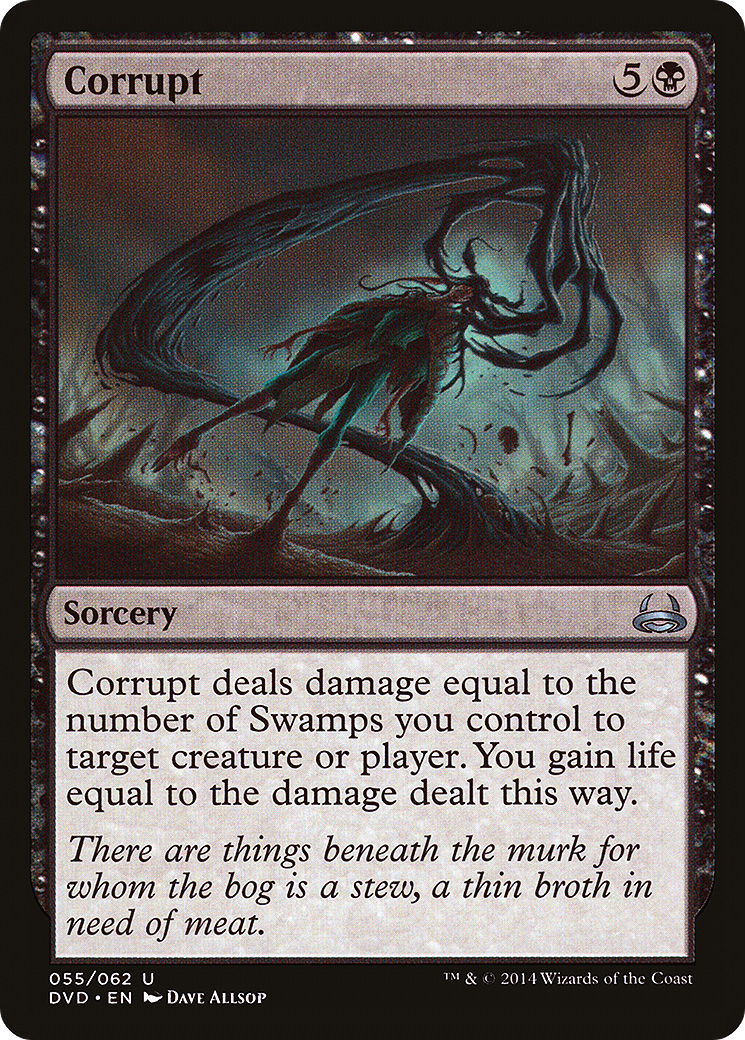 Image of Corrupt (DVD) (DD3-055) - Duel Decks Anthology: Divine vs. Demonic