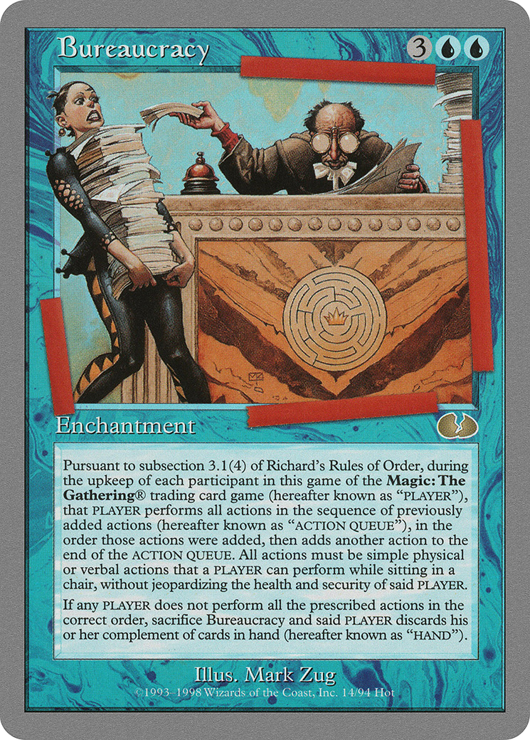 Image of Bureaucracy (UGL-014) - Unglued