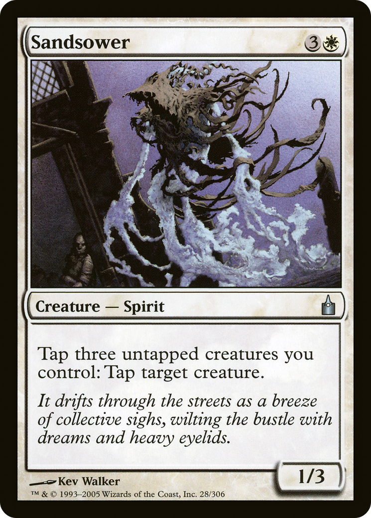Image of Sandsower (RAV-028) - Ravnica: City of Guilds Foil