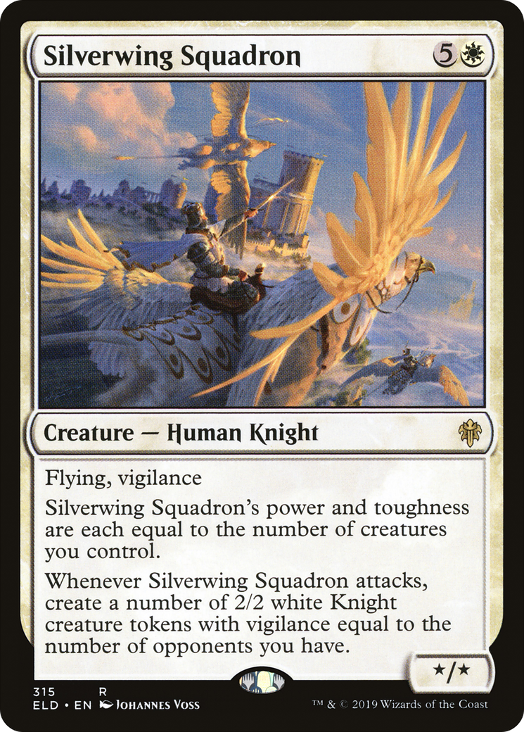 Image of Silverwing Squadron (ELD-315) - Throne of Eldraine
