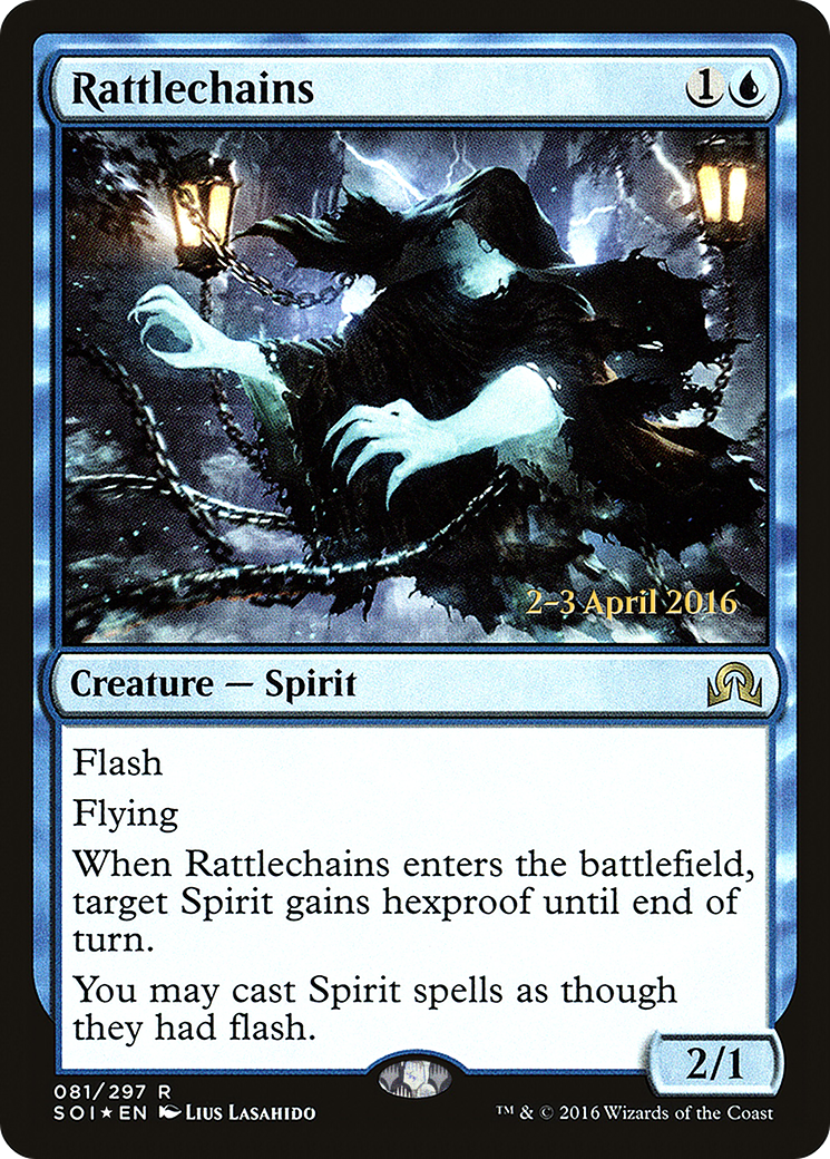 Image of Rattlechains (PRE-081) - Shadows over Innistrad Promos Foil