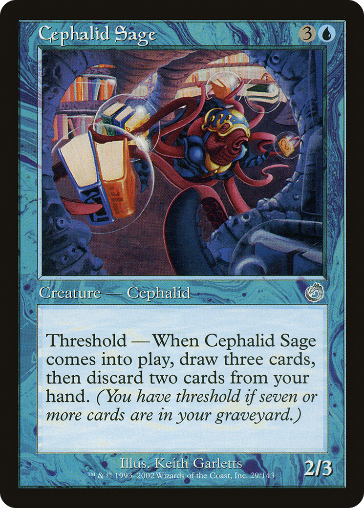 Image of Cephalid Sage (TOR-029) - Torment