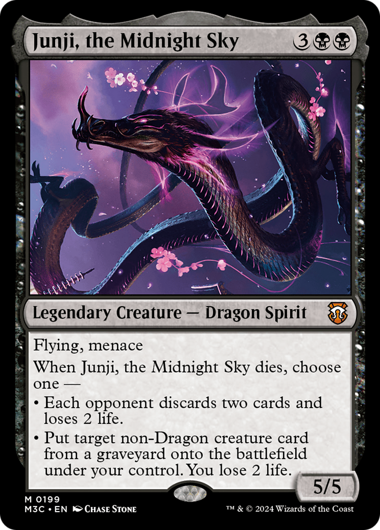 Image of Junji, the Midnight Sky (M3C-199) - Modern Horizons 3 Commander
