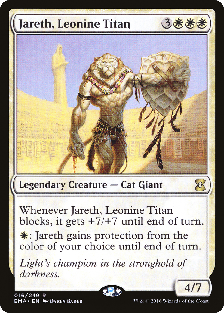 Image of Jareth, Leonine Titan (EMA-016) - Eternal Masters