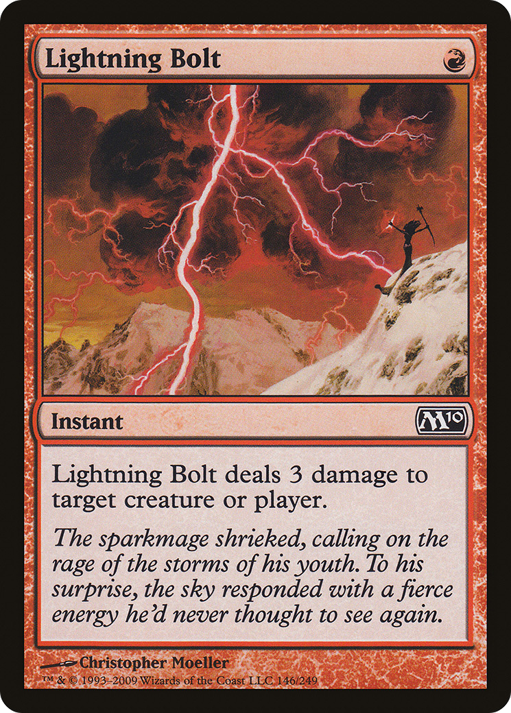Image of Lightning Bolt (M10-146) - Magic 2010