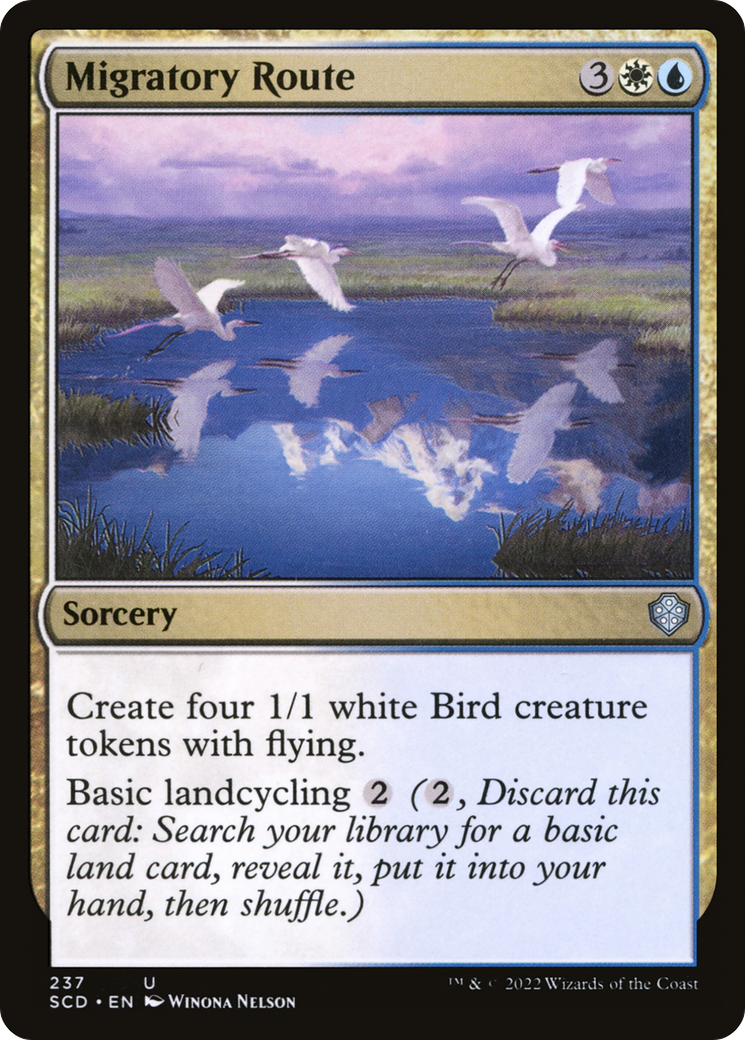 Image of Migratory Route (SCD-237) - Starter Commander Decks