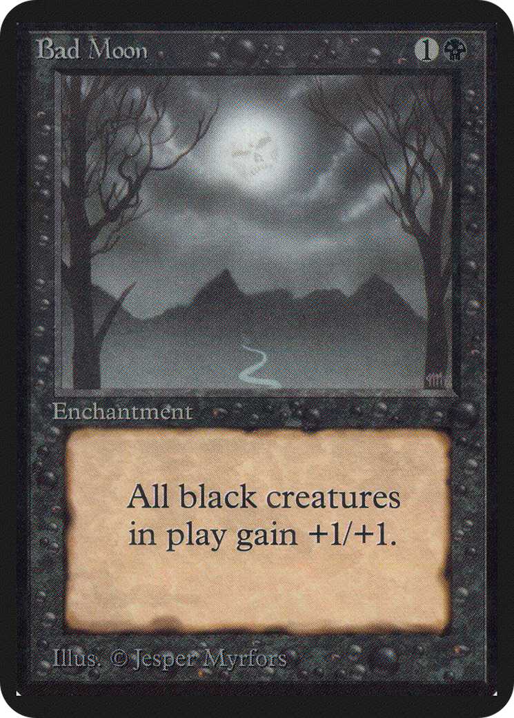 Image of Bad Moon (LEA-) - Limited Edition Alpha