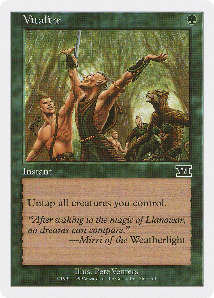 Image of Vitalize (6ED-265) - Classic Sixth Edition