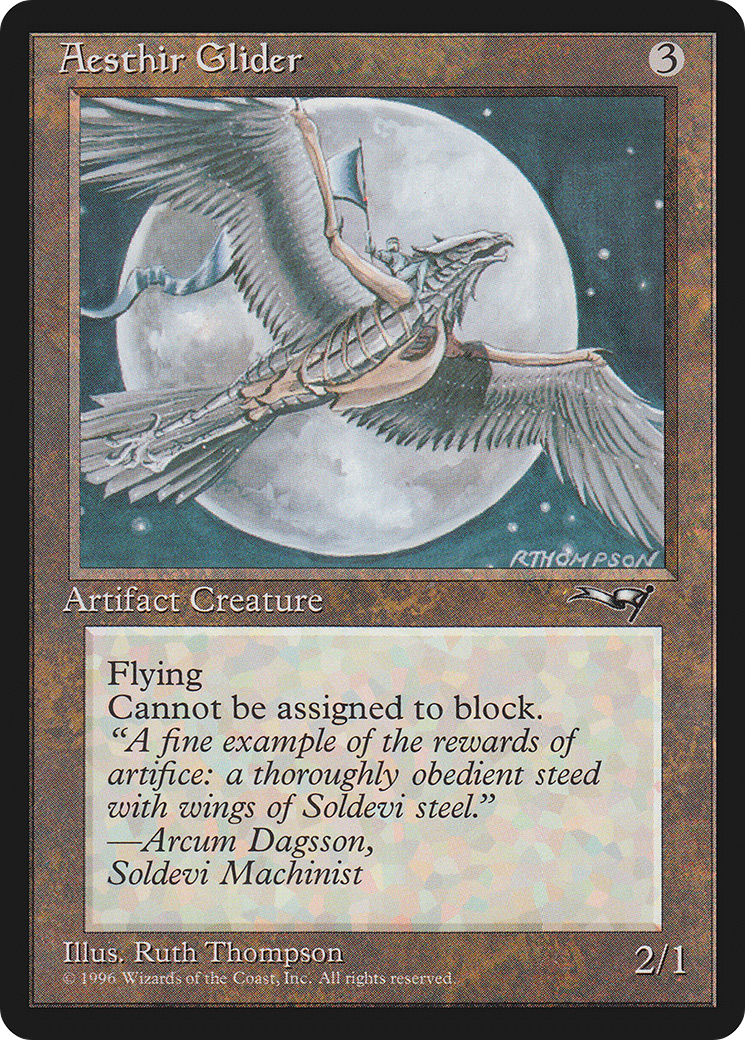 Image of Aesthir Glider (Moon) (ALL-) - Alliances
