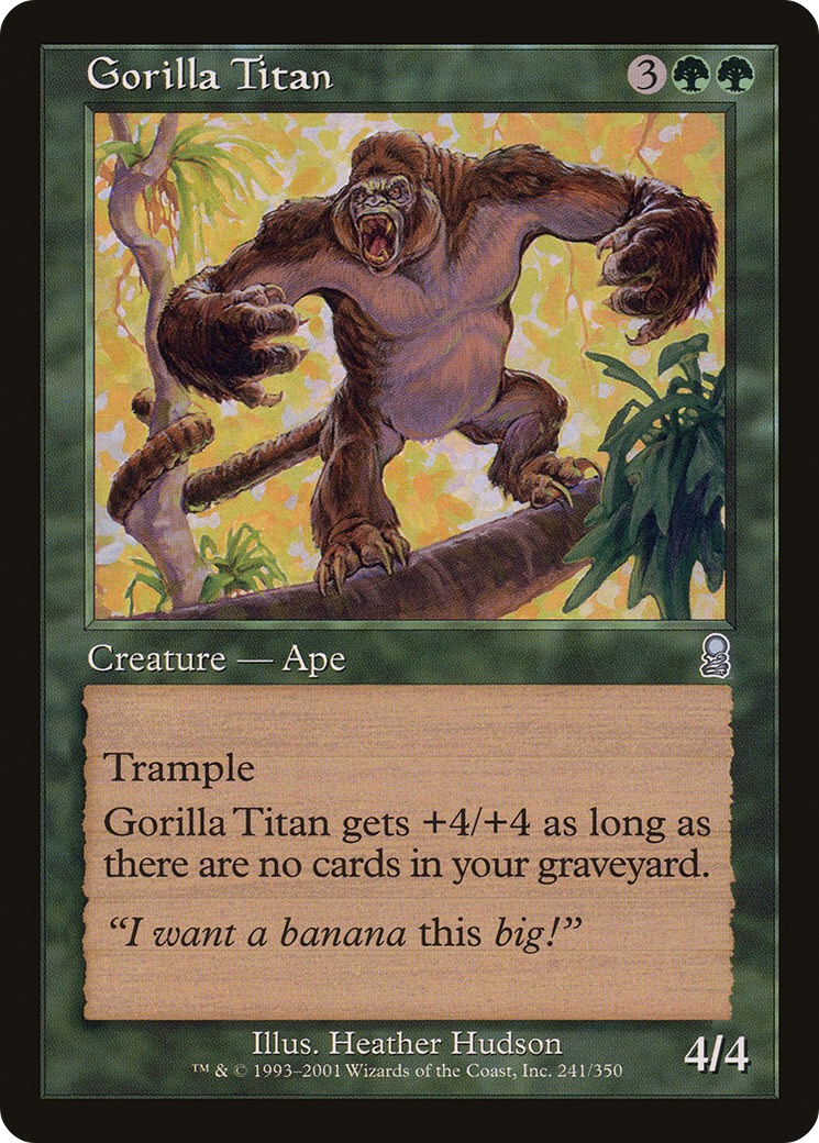 Image of Gorilla Titan (ODY-241) - Odyssey