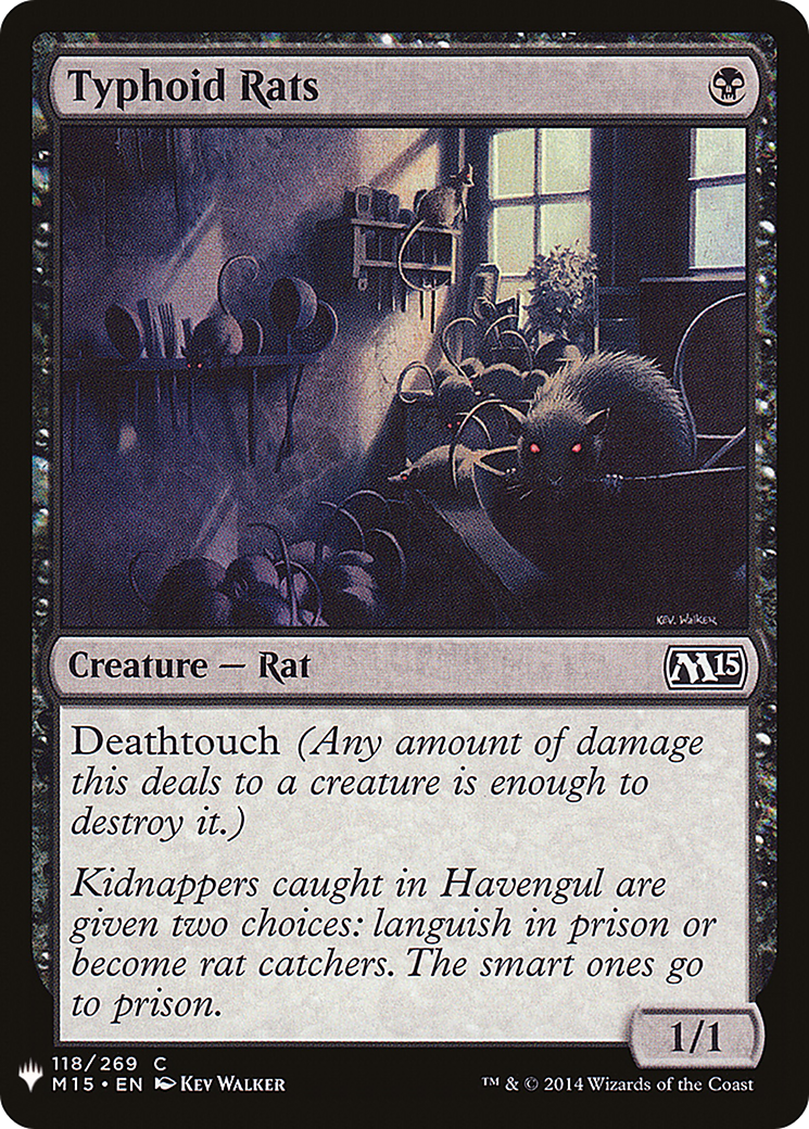 Image of Typhoid Rats (LIST-118) - The List