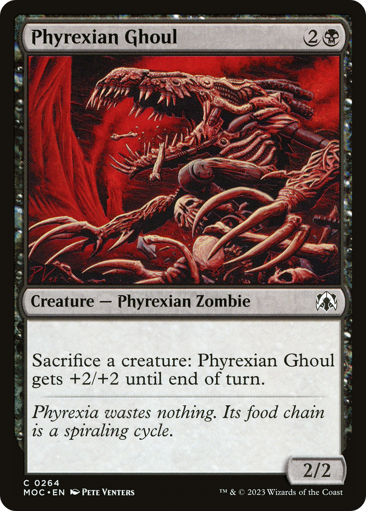 Image of Phyrexian Ghoul (MOC-264) - March of the Machine Commander