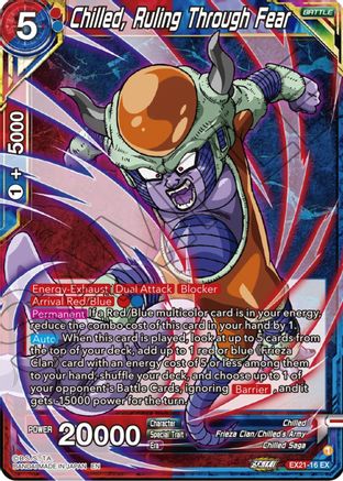 Image of Chilled, Ruling Through Fear (EX21-16) - 5th Anniversary Set