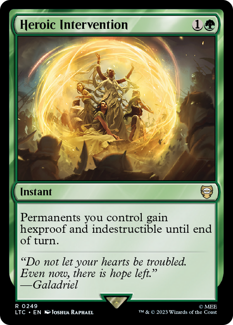 Image of Heroic Intervention (LTC-249) - Tales of Middle-earth Commander