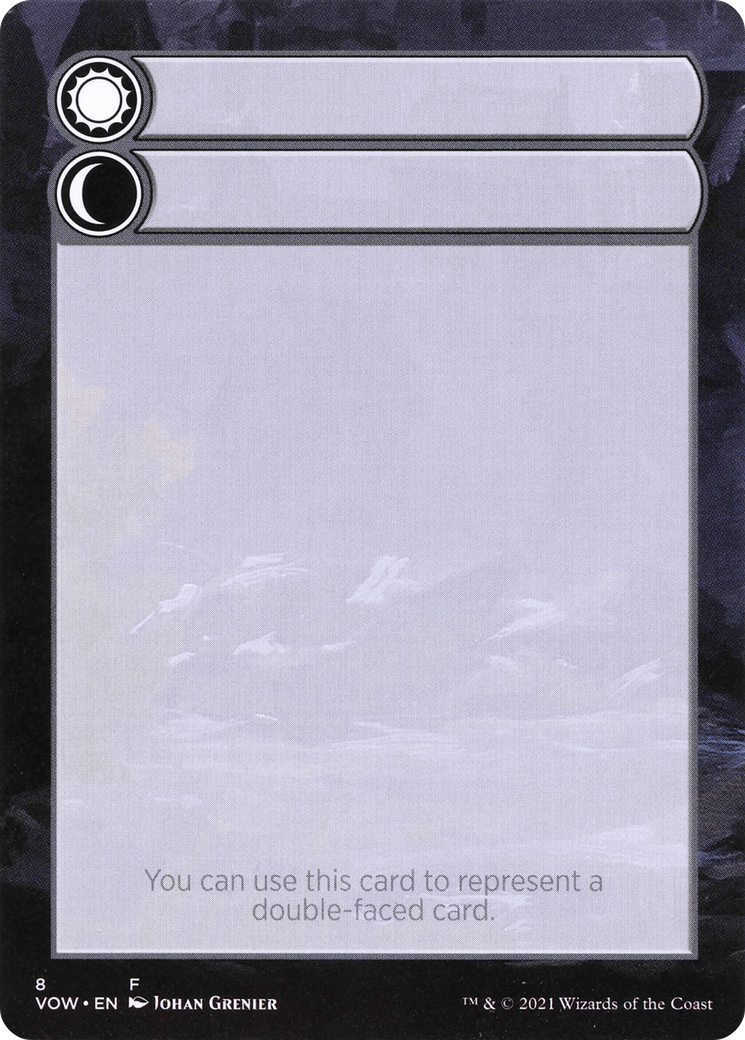 Image of Double-Faced Substitute Card (SVOW-008) - Innistrad: Crimson Vow Substitute Cards (Borderless)