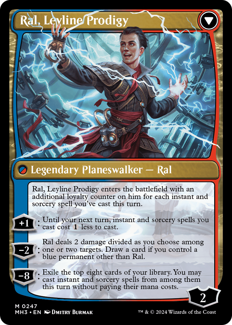 Image of Ral, Monsoon Mage (MH3-247) - Modern Horizons 3 Foil